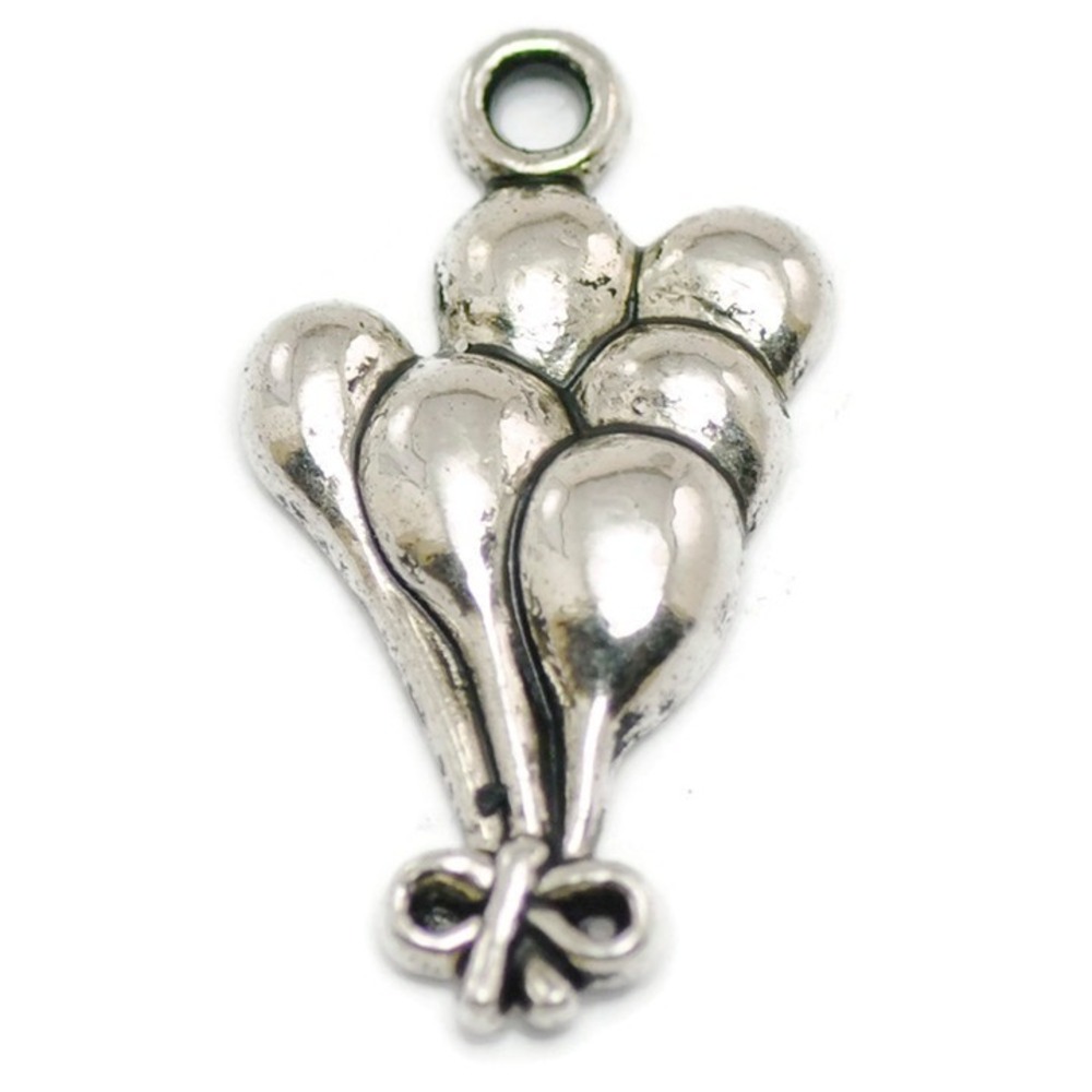 8pcs Balloons‎ Charms, birthday party celebration, jewelry making supplies